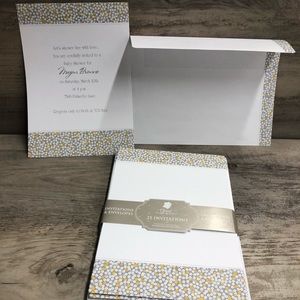 25 Invitations- for Wedding, Bridal, Baby, Gr…